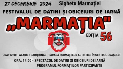 MARAMUREȘ: Festival de tradiţii şi obiceiuri de iarnă, la Sighetu Marmaţiei