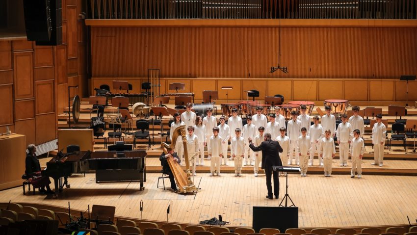 Corul de băieți al Radio România, în concert de Crăciun