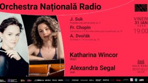 Câștigătoarea Concursului Internațional George Enescu – 2022, Alexandra Segal, la Sala Radio