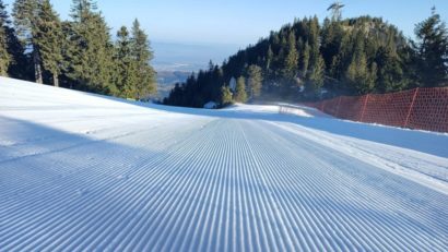 Condiții bune pentru schiori în Poiana Brașov