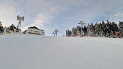 Se schiază în condiții excelente în Poiana Brașov