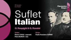 ”Suflet italian”, la Filarmonica Brașov