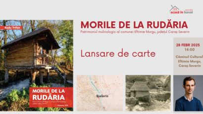 Volumul „Morile de la Rudăria”, lansat la sfârșitul lunii