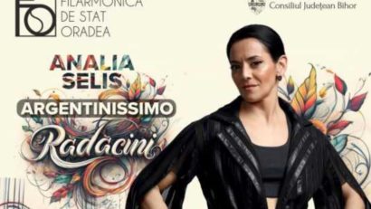 Concertul ”Argentinissimo, Rădăcini”, cu Analia Selis, Mariano Castro și Julian Santilian, la Filarmonica Oradea