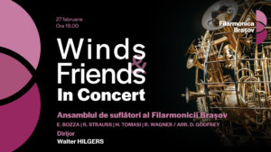 Sonorități deosebite la Filarmonica Brașov cu „Winds & Friends”