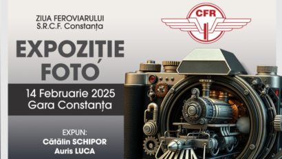 Ziua Feroviarului, marcată la SRCF Constanța printr-o expoziție foto