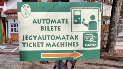 Automate moderne de bilete, la Zoo Târgu Mureş