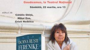 Doina Ruști, prezentă la Gaudeamus Craiova cu „Ferenike”