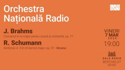 Seară germană la Sala Radio: Brahms și Schumann