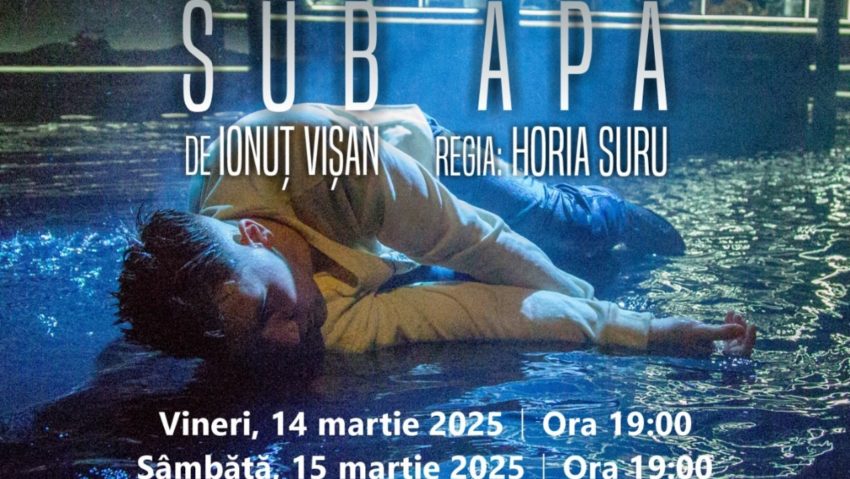 Începem weekendul ”Sub Apă”, la Teatrul de Vest din Reșița